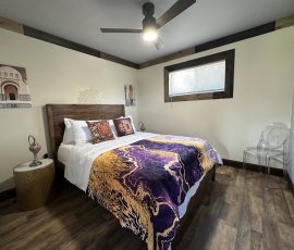 Tangier Bedroom with a Queen size bed